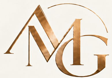 AMG gold monogram